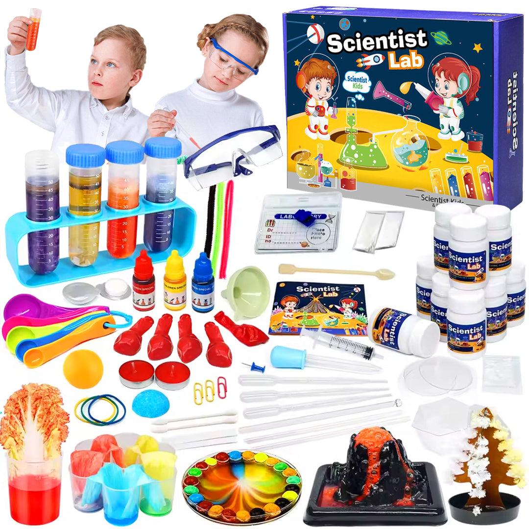 LABORATORY SCIENCE KIT EDUCATIONAL SMALL CHEMIST VOLCANO BOYFRIEND'S DAY