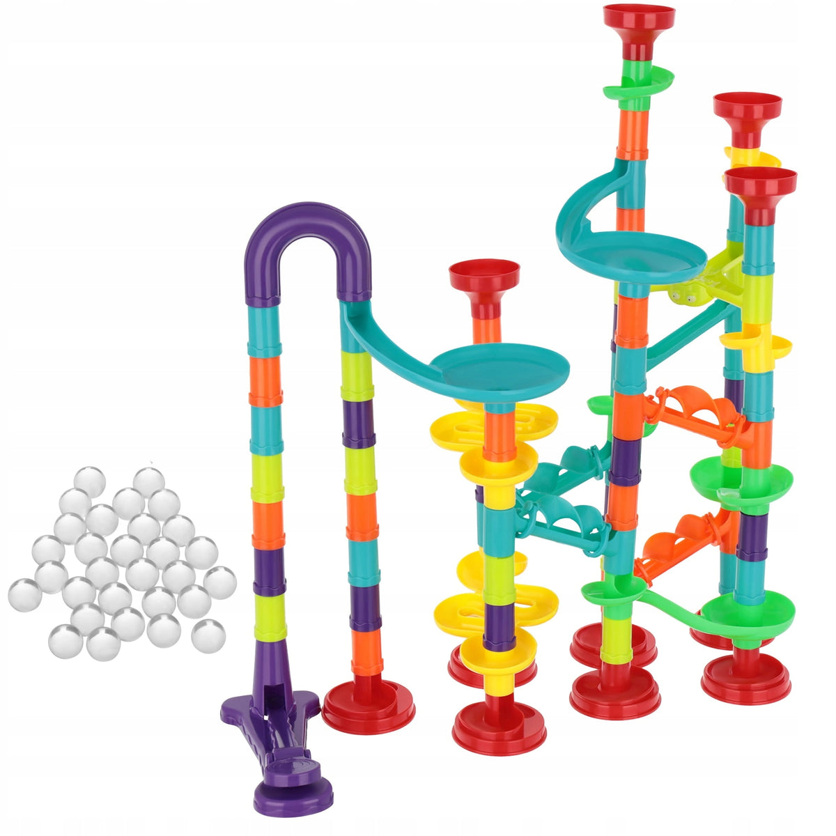 LABYRINTH BALL TRACK WITH BALL LAUNCHER INTERLACING