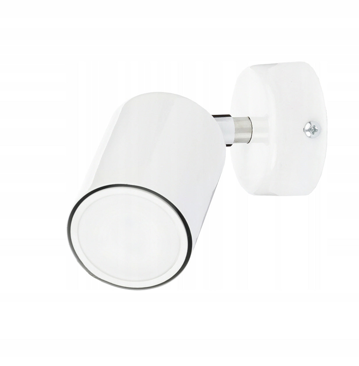 LAMP SCONCE SPOT CEILING SPOTLIGHT ADJUSTABLE WHITE CHROME GU10 Brand LED-ONE
