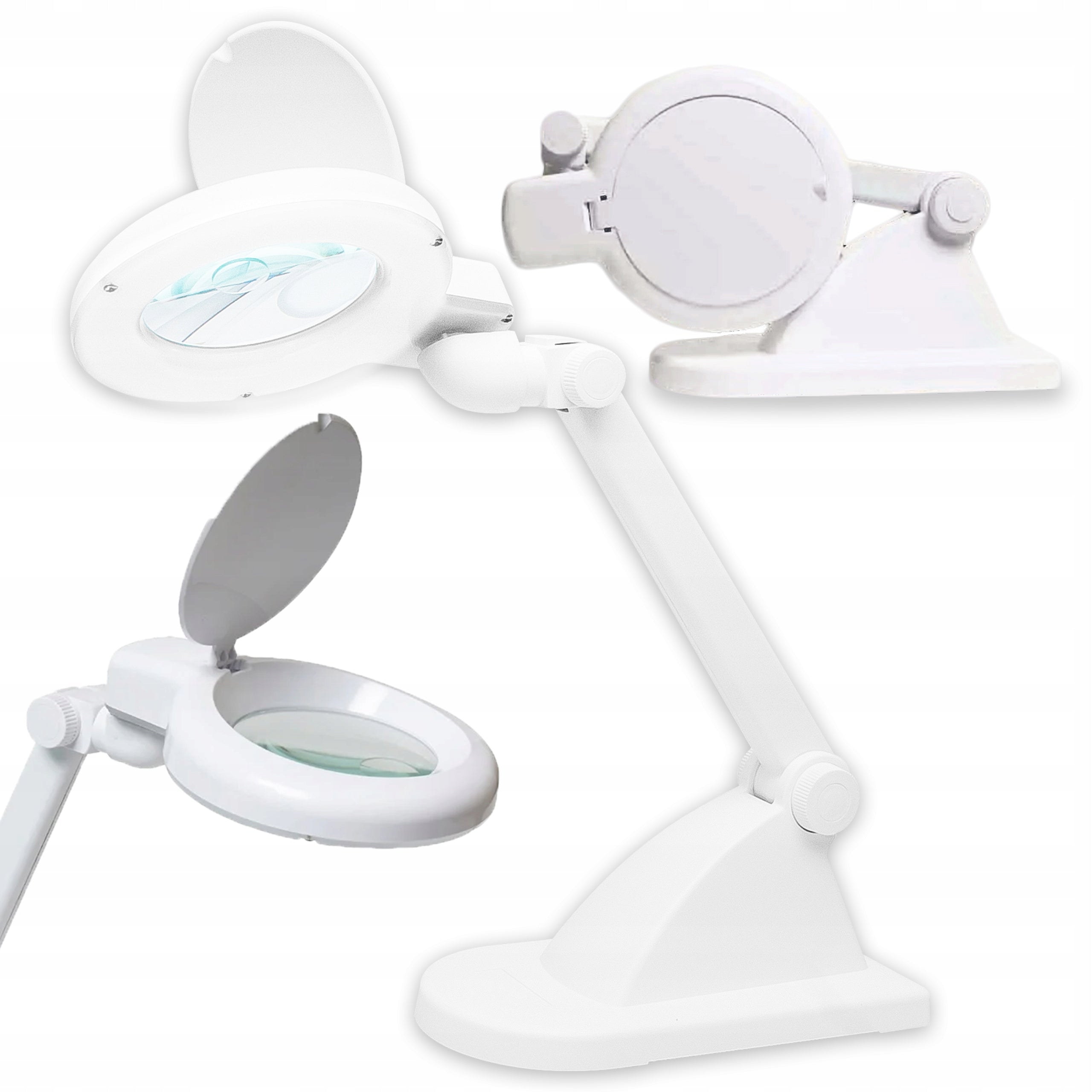 LAMP WITH MAGNIFYING GLASS LED 3D + 8D DESK 3W UNIVERSAL