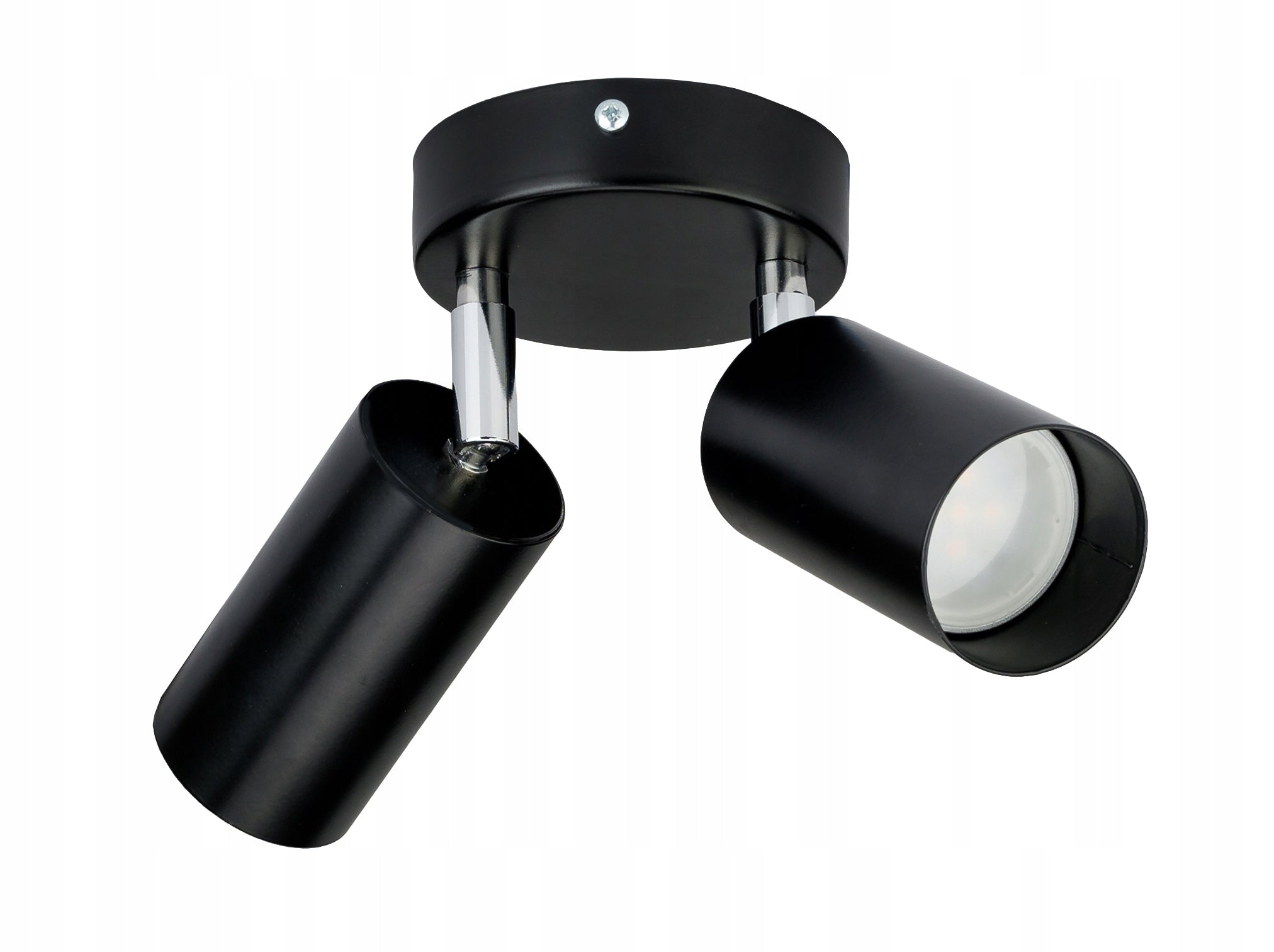 LAMP ceiling wall sconce adjustable spot 2 GU10 Batteries included no