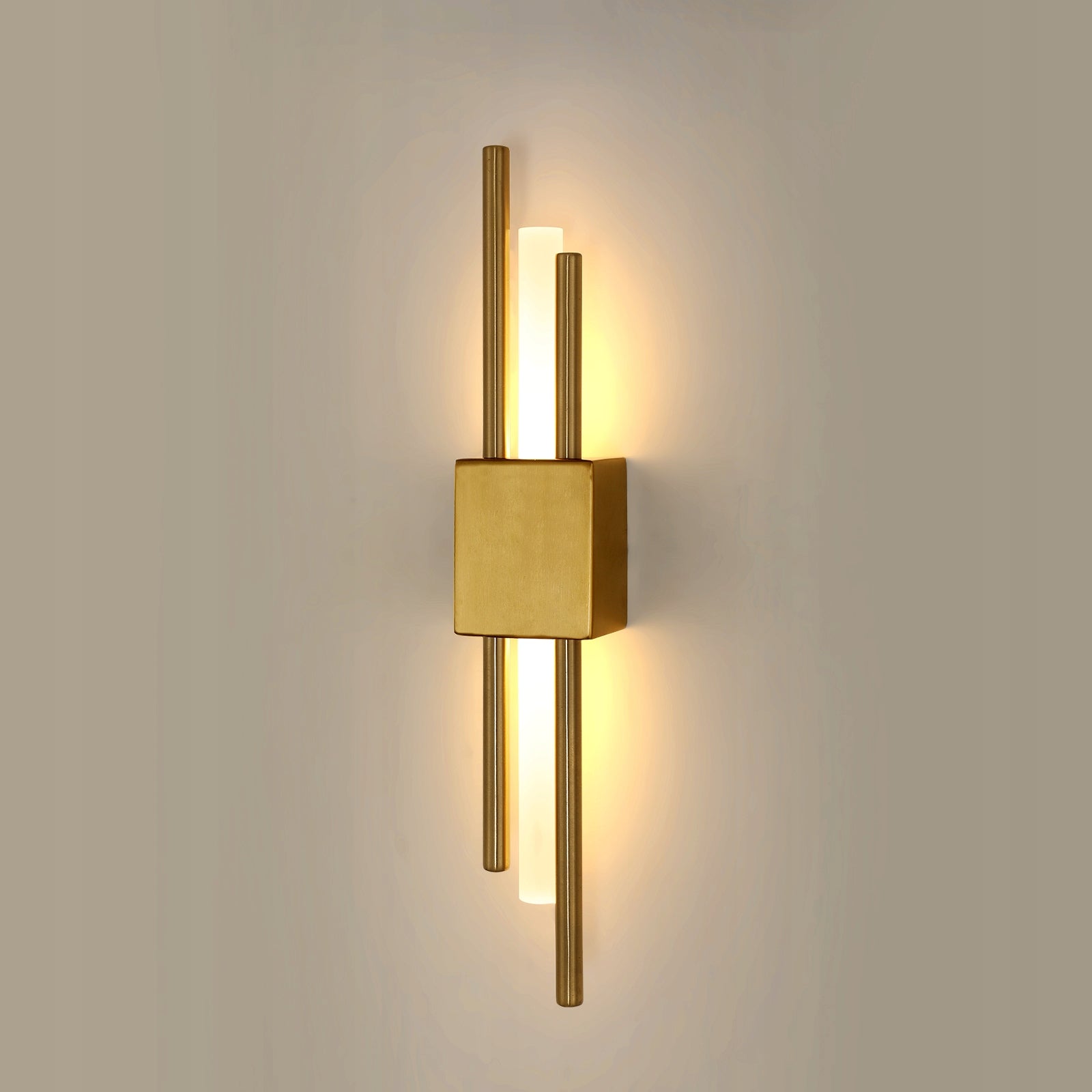 LAMPA ŚCIENNA ZŁOTY KINKIET LED NOWOCZESNA W KORYTARZ SALONU 10W 3000K Manufacturer code 30910508
