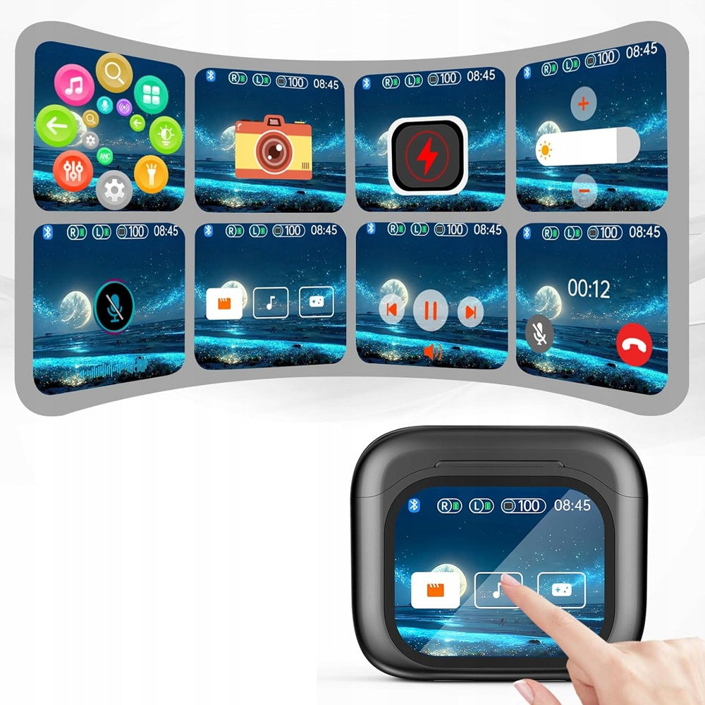 LANGUAGE TRANSLATOR 2IN1 TRANSLATION HEADPHONES WITH AI FUNCTION WIRELESS MUSIC Model Tłumacz Językowy Słuchawki