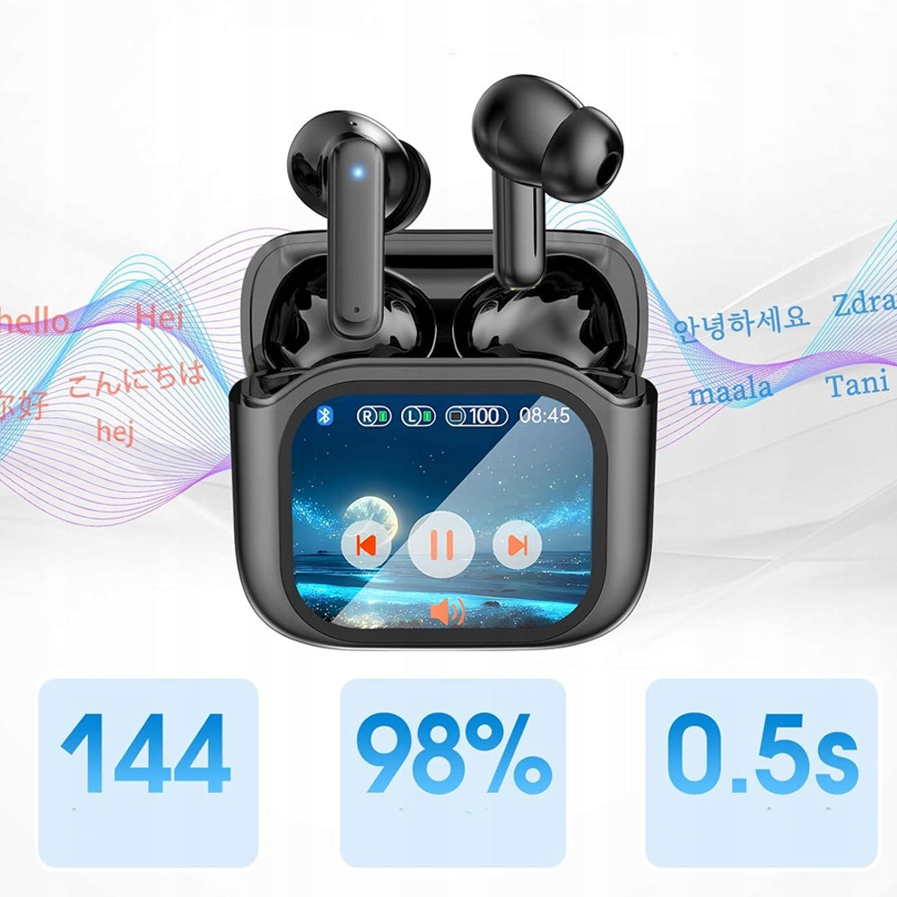 LANGUAGE TRANSLATOR 2IN1 TRANSLATION HEADPHONES WITH AI FUNCTION WIRELESS MUSIC Packaging status original