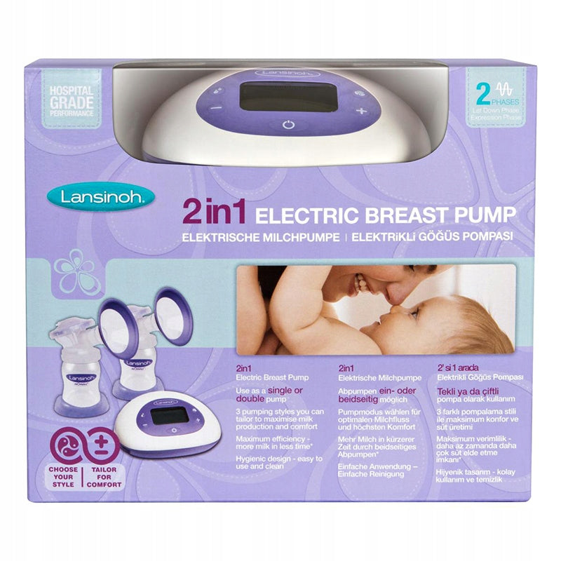 LANSINOH Electric breast pump for two breasts 2in1 Manufacturer code Lansinoh 53065