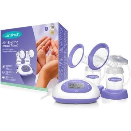 LANSINOH Electric breast pump for two breasts 2in1