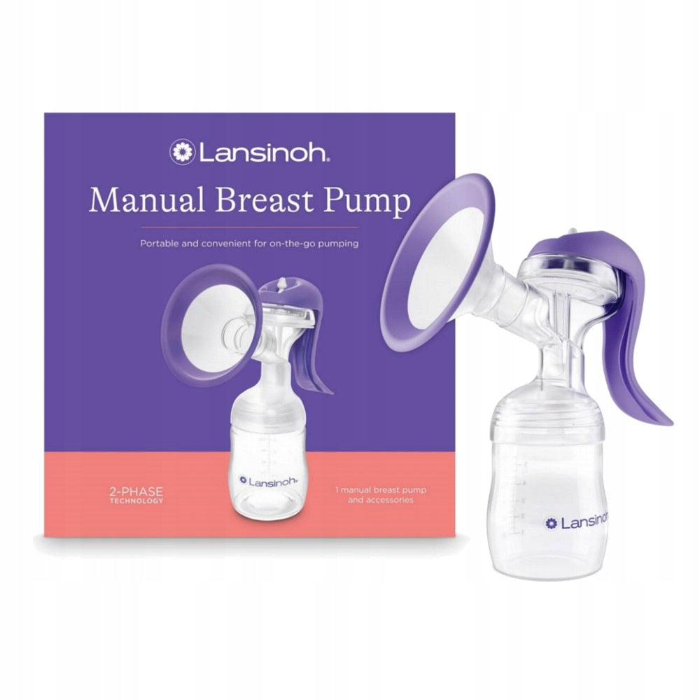LANSINOH MANUAL BREAST PUMP MANUAL FOOD EXTRACTOR