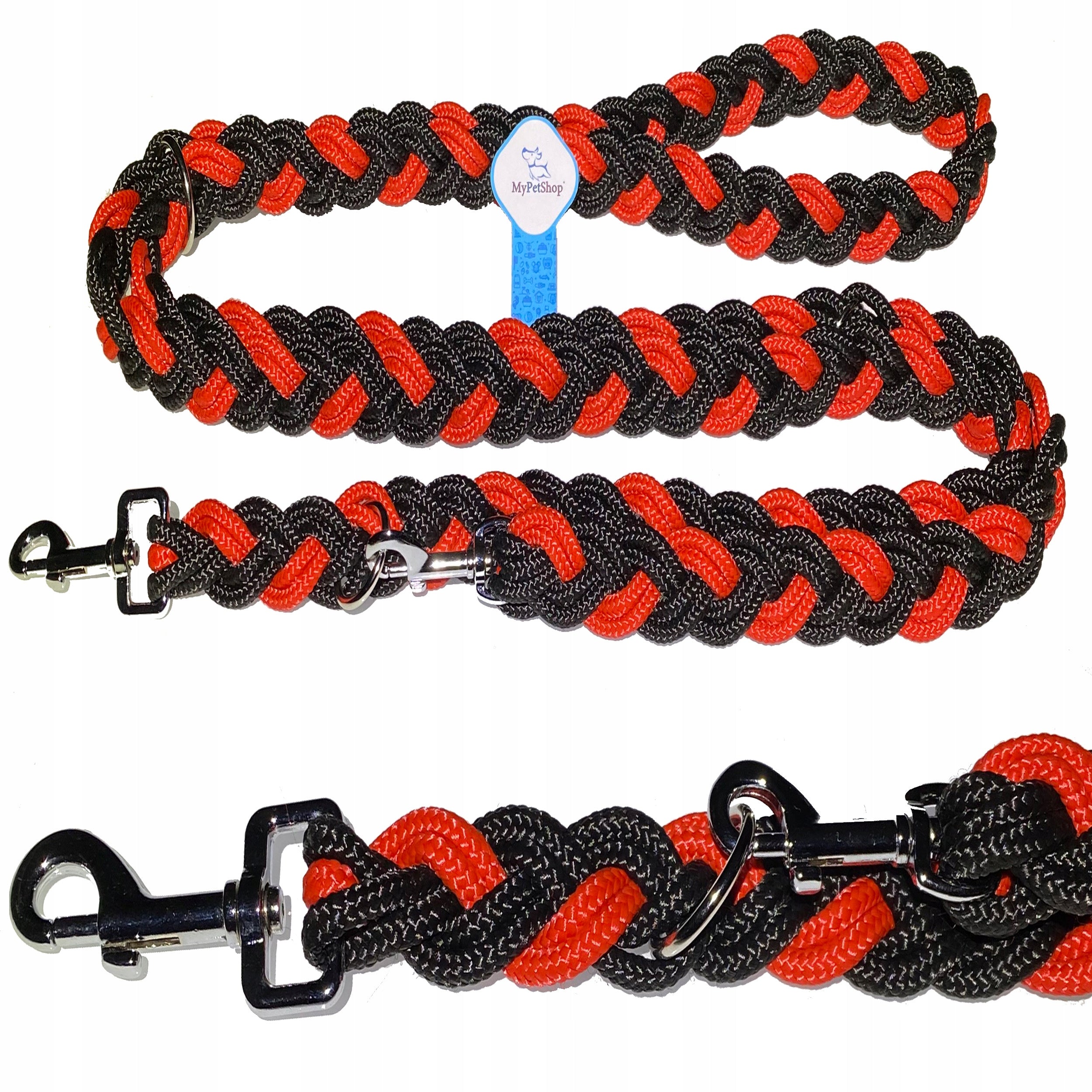 LANYARD BRAIDED ROPE THICK WIDE 30 mm. 4 SURGES ADJUSTABLE UP TO 300 cm