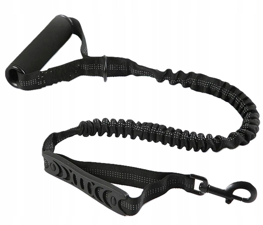 LANYARD for big dog STRONG with shock absorber BUNGEE with handle 110cm