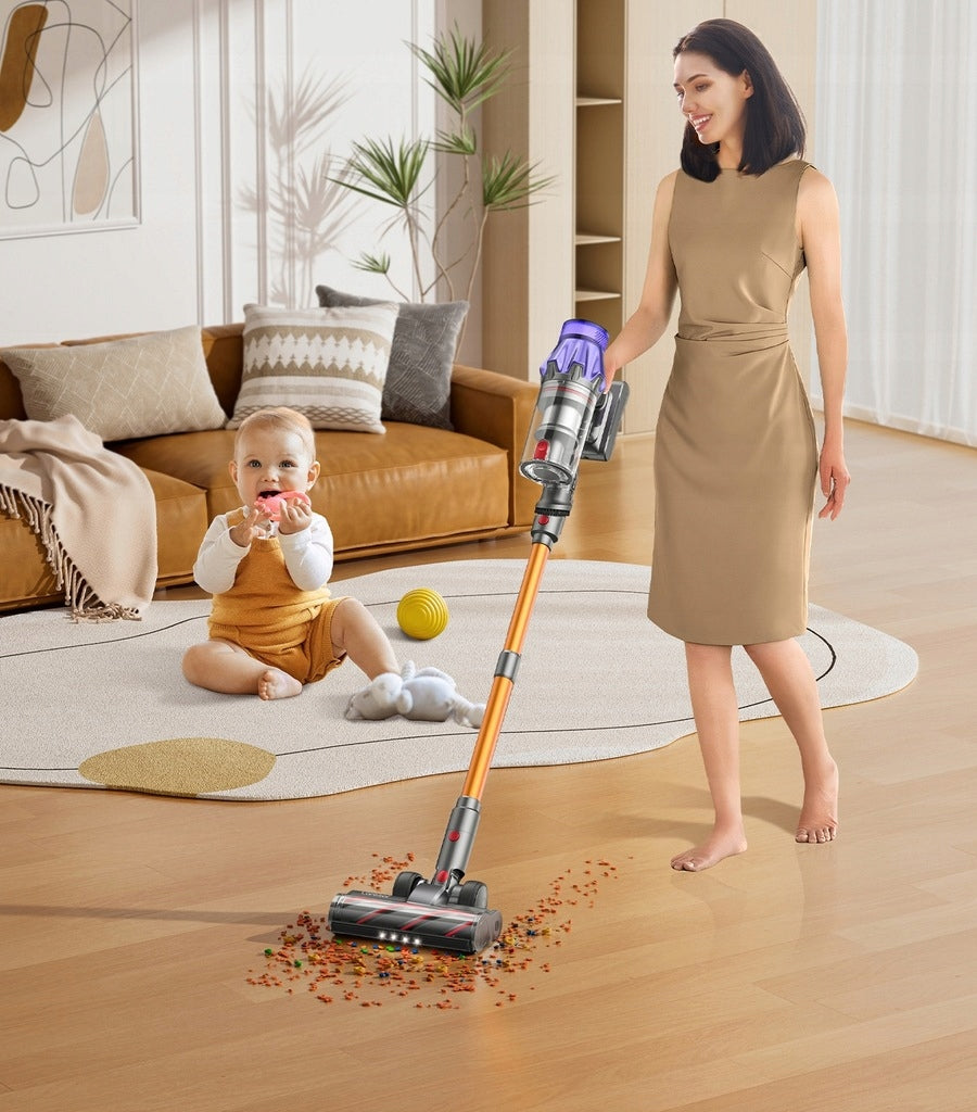 LARESAR v7 + accessories HANDHELD CORDLESS VACUUM CLEANER 500w Dominant color multicolor