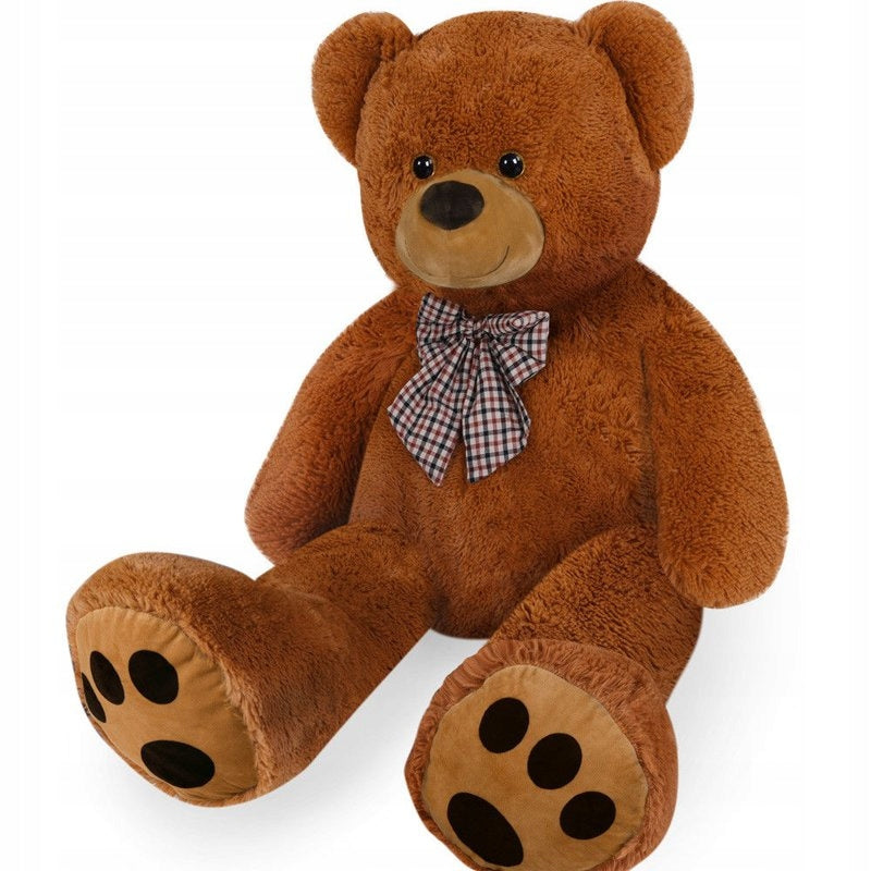 LARGE BEAR PLUSH BROWN 50CM CHILD'S DAY Packaging status original