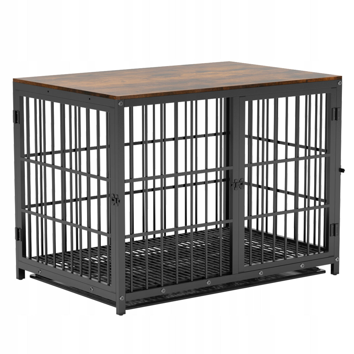 LARGE CAGE DOG PLAYPEN WOODEN DESK L