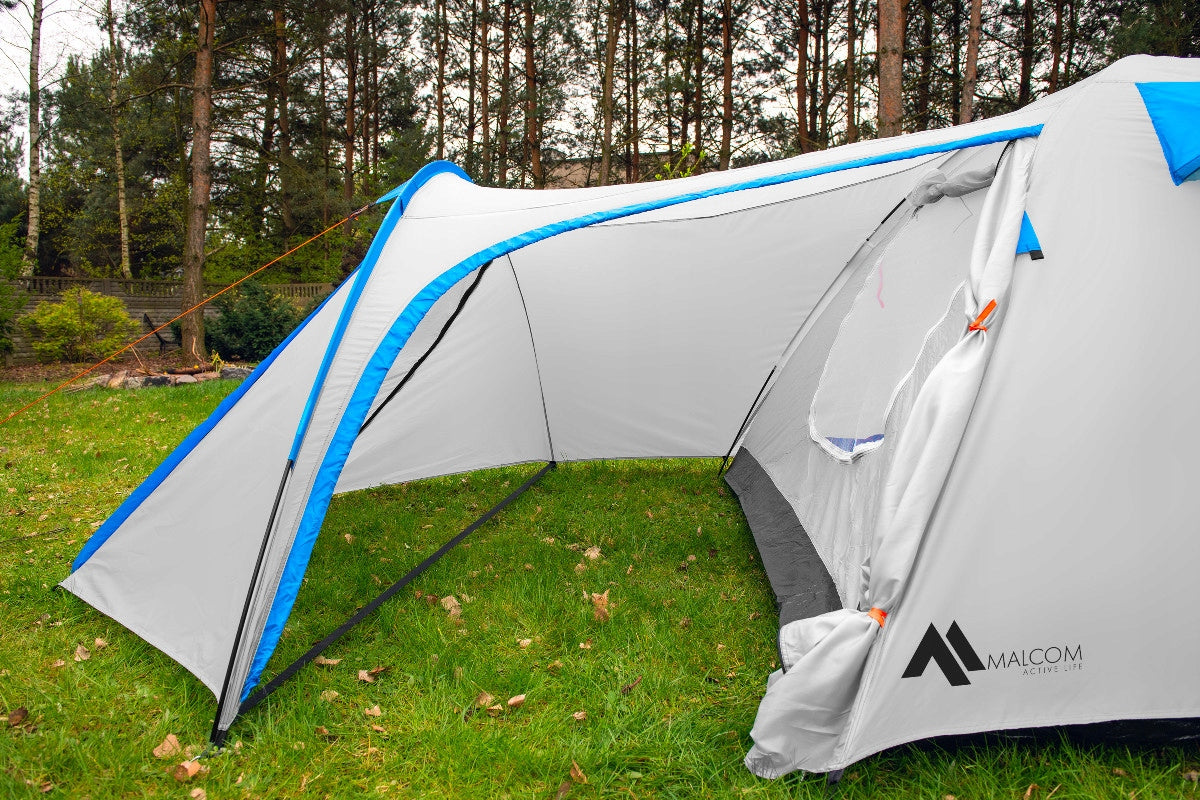 LARGE CAMPING HIKING TENT 4-PERSON IGLO WATERPROOF 180x310cm XXL Waterproofness less than 1500 mm