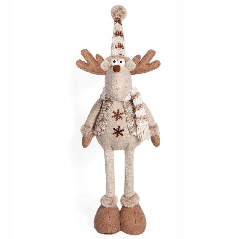 LARGE CHRISTMAS GNOME MOOSE TELESCOPIC LEGS GNOME ORNAMENT EXTENDABLE 60cm EAN (GTIN) 5903678583910