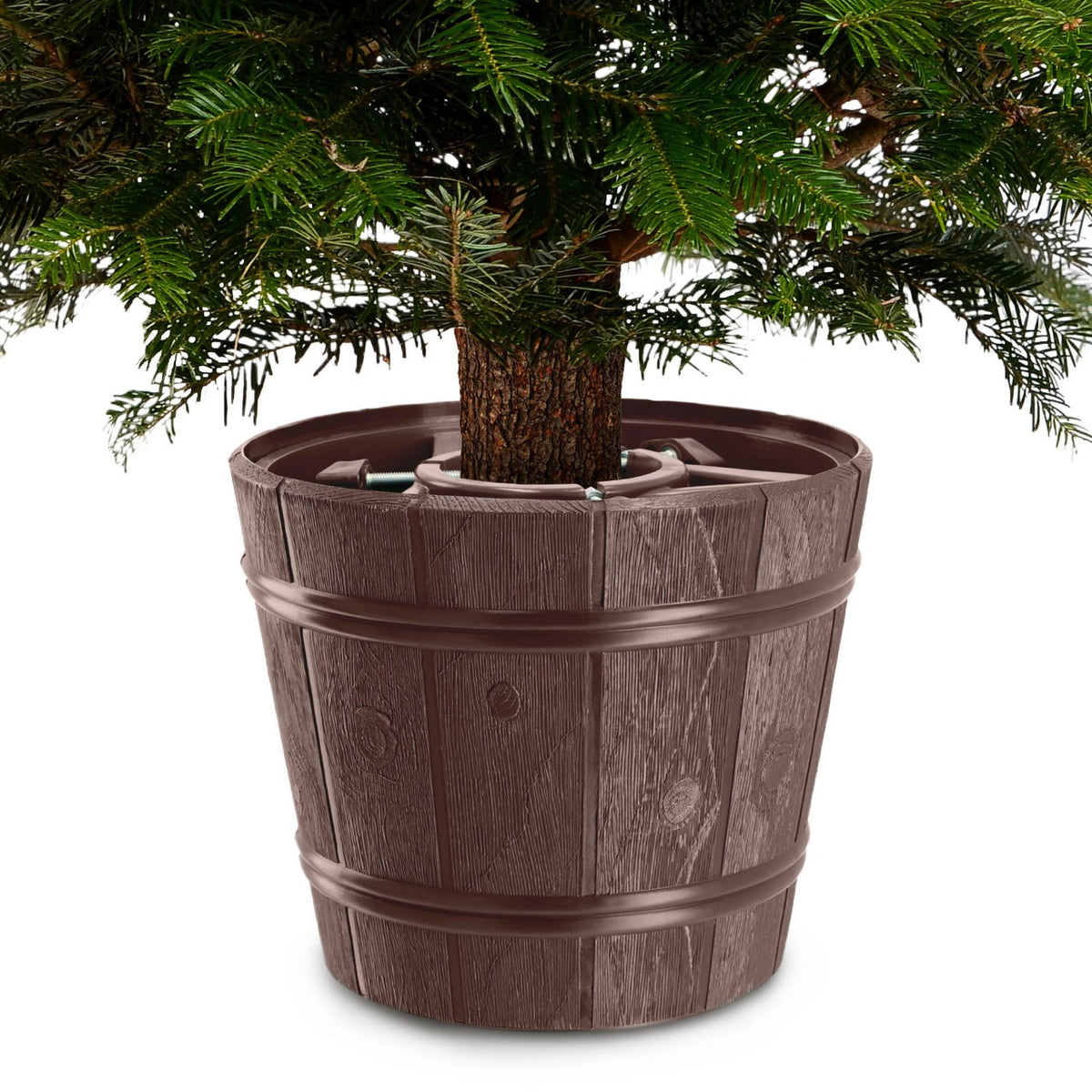 LARGE CHRISTMAS TREE STAND FOR A LIVE CHRISTMAS TREE FLOWER POT TREE 2.8M