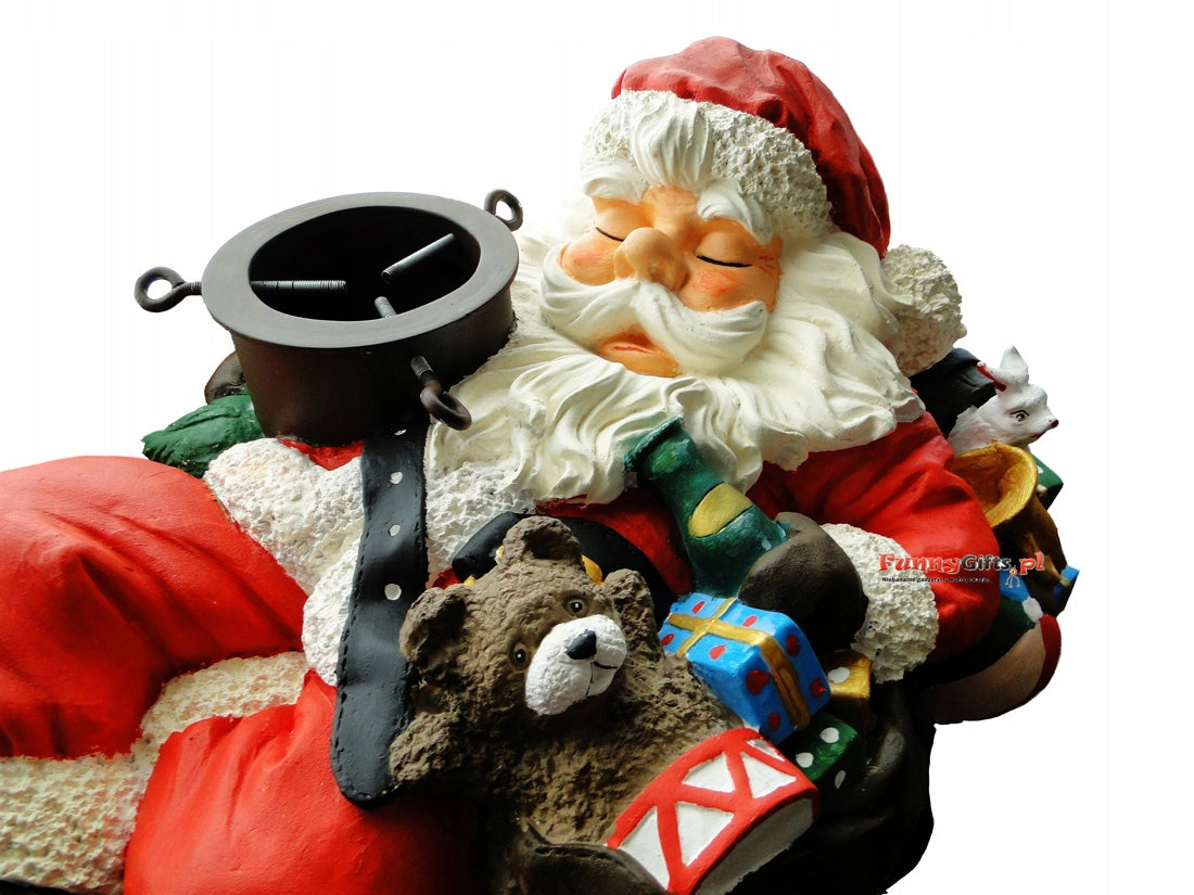 LARGE CHRISTMAS TREE STAND in the shape of SANTA CLAUS Christmas tree SANTA 50cm Brand no brand
