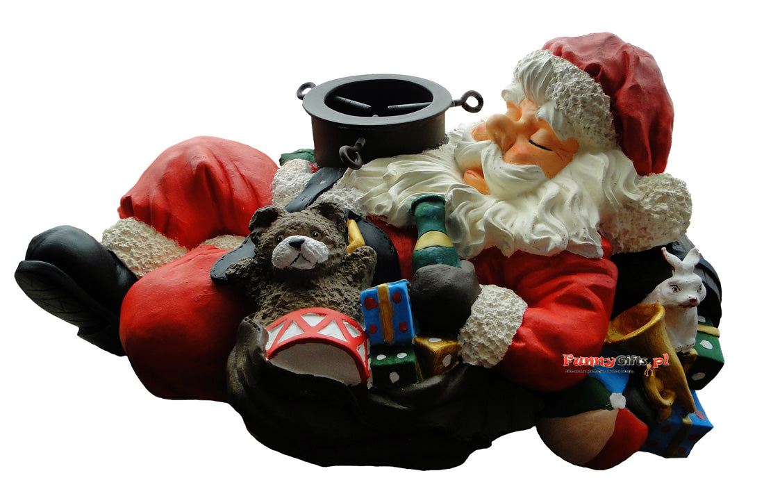 LARGE CHRISTMAS TREE STAND in the shape of SANTA CLAUS Christmas tree SANTA 50cm Manufacturer code StojakMikołaj
