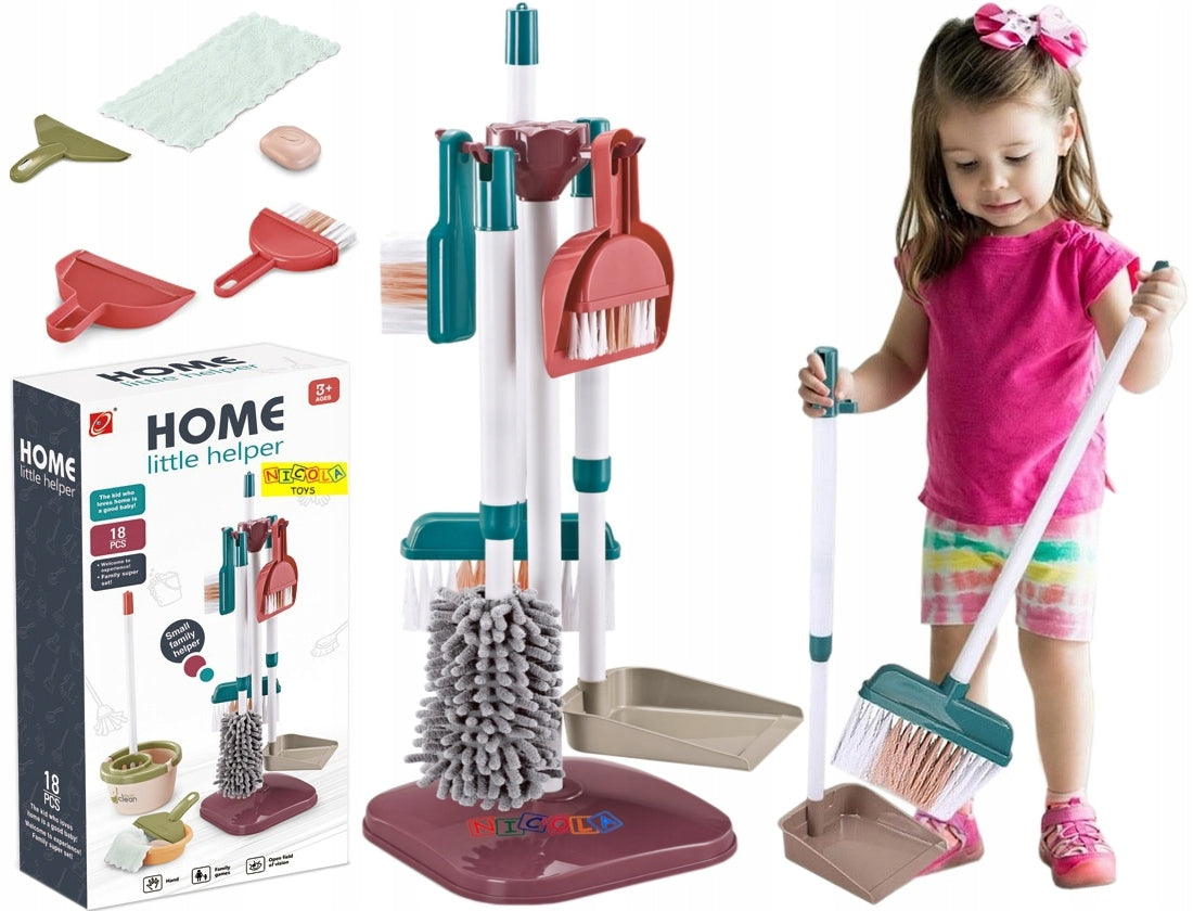 LARGE CLEANING KIT FOR CLEANING MOP BUCKET BROOM ACCESSORIES 5854