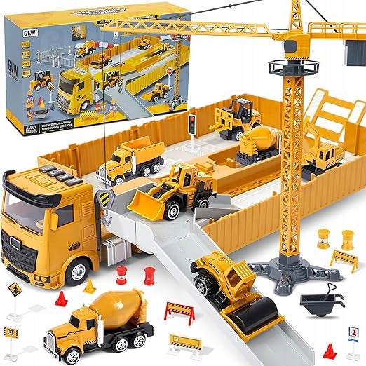LARGE CONSTRUCTION VEHICLES FOR CHILDREN CONSTRUCTION EXCAVATOR TRUCK TOYS GIFT