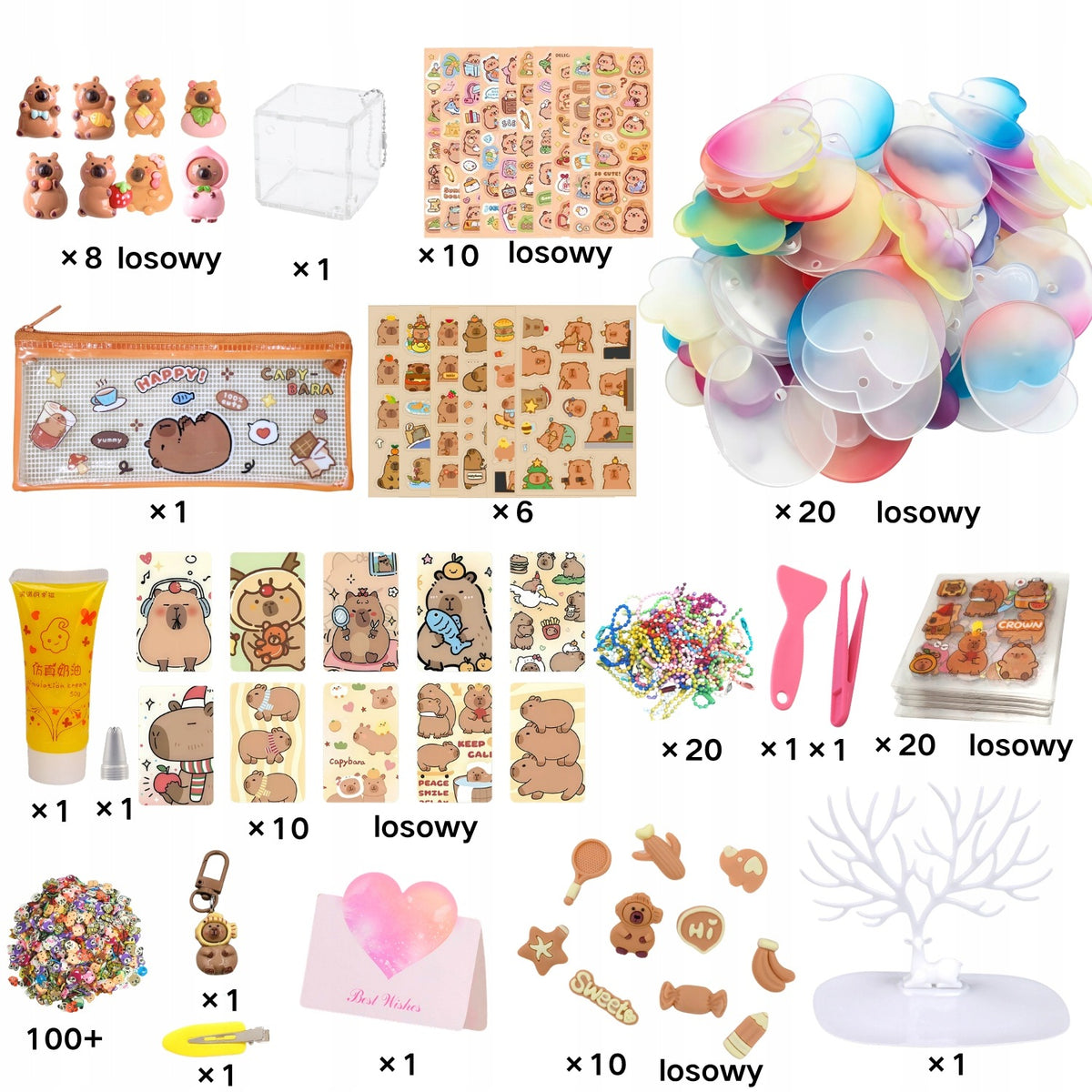 LARGE DIY CAPYBARA MAKING SET CREATIVE SET FOR KIDS GIFT Packaging status original