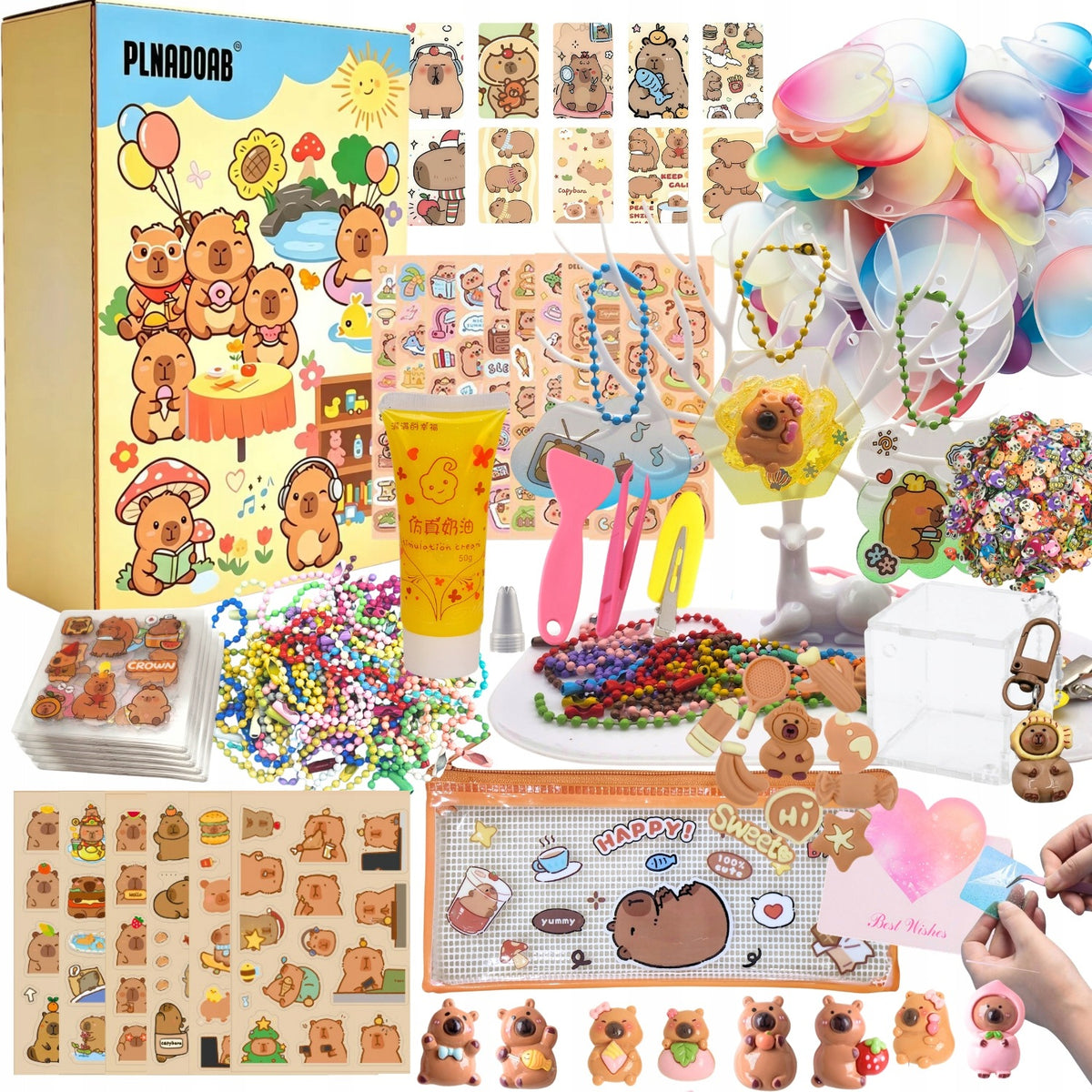 LARGE DIY CAPYBARA MAKING SET CREATIVE SET FOR KIDS GIFT