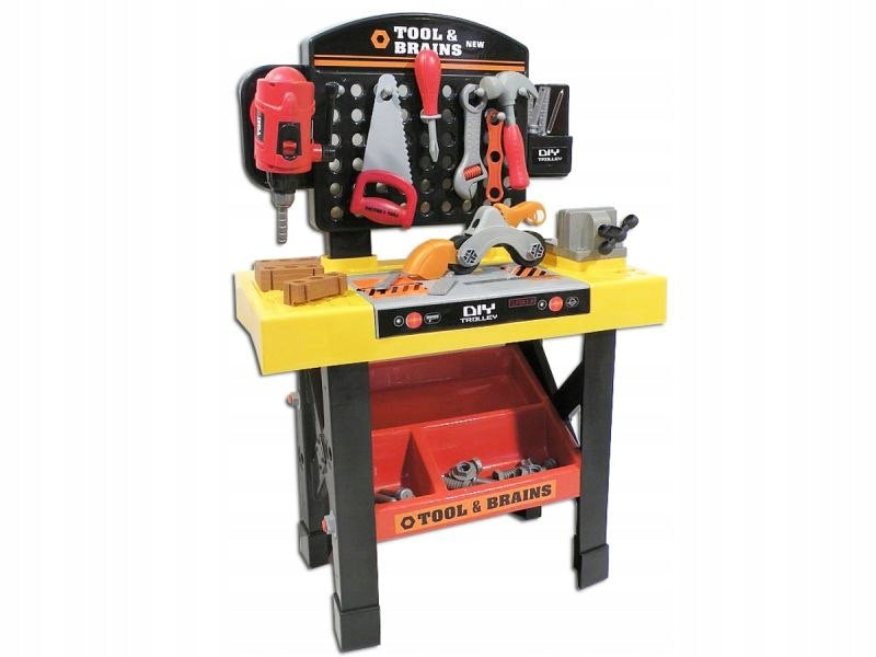 LARGE DIY WORKSHOP + TOOLS + DRILL Manufacturer code 1896