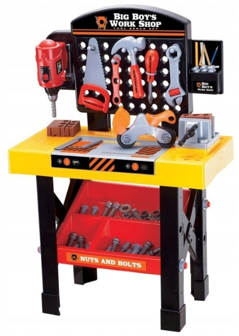 LARGE DIY WORKSHOP + TOOLS + DRILL