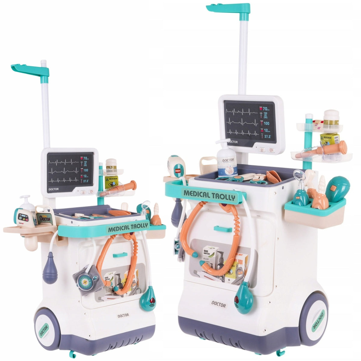 LARGE DOCTOR SET FOR CHILDREN XXL SMALL DOCTOR INTERACTIVE TOY Manufacturer code DUŻY ZESTAW LEKARZA DLA DZIECI XXL DOKTOR