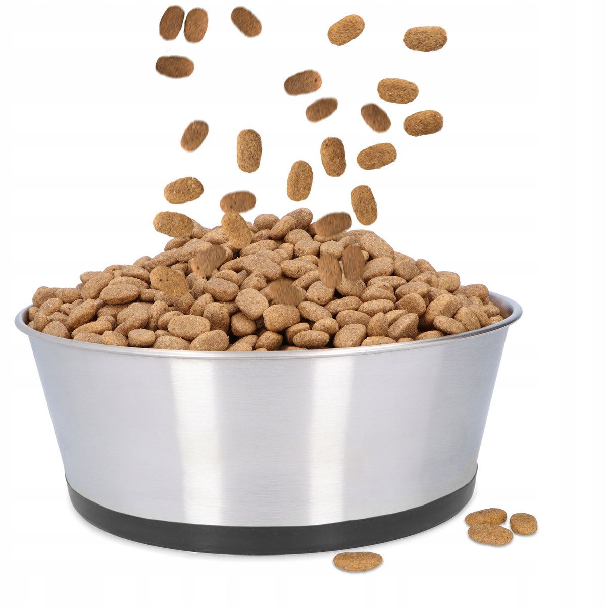 LARGE DOG BOWL 2,3 l Metal Bowl Stainless Steel Water Feed 4D Packaging status original