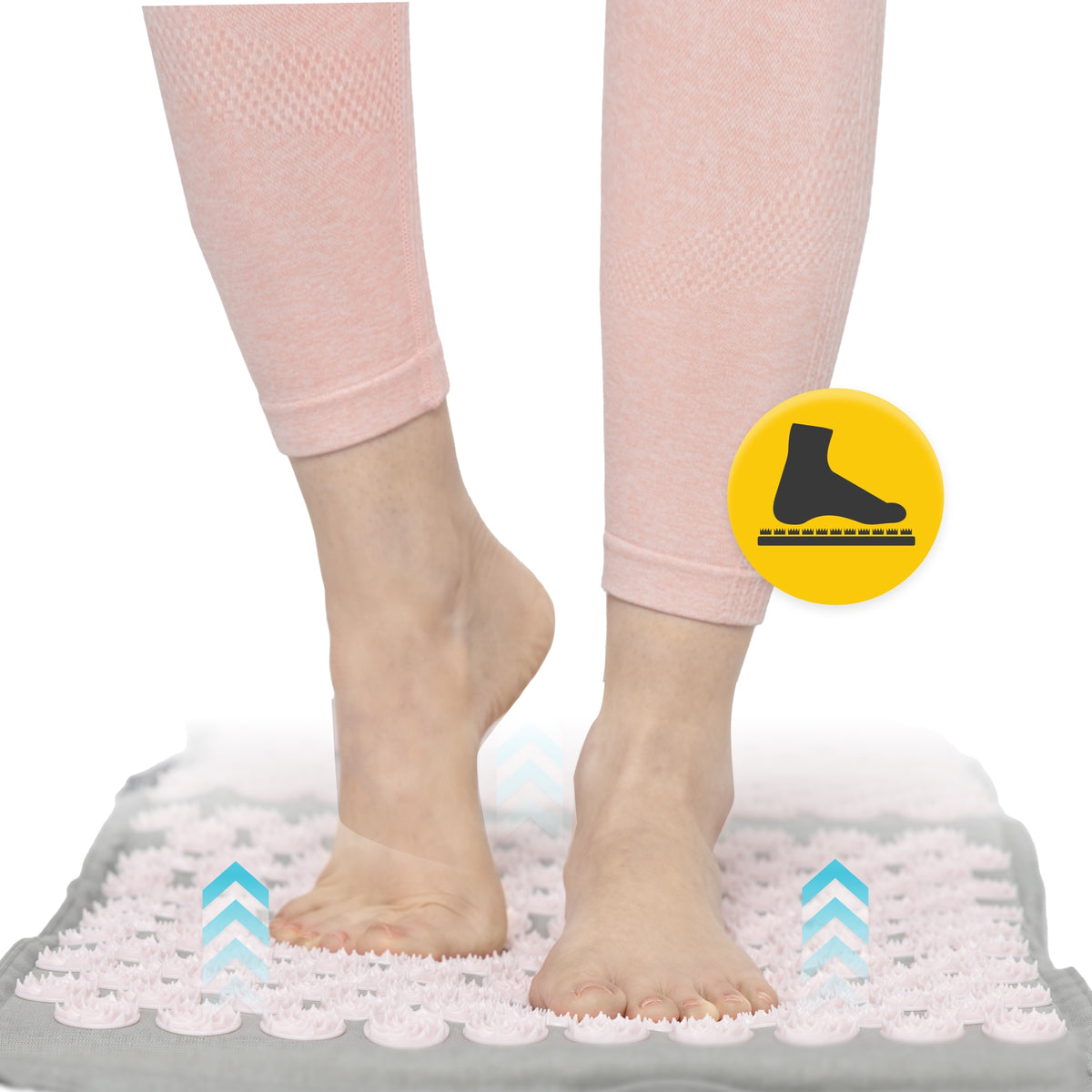 LARGE ECO ACUPRESSURE MAT WITH SPIKES MASSAGE RELAXATION SET WITH PILLOW Manufacturer code ECO13