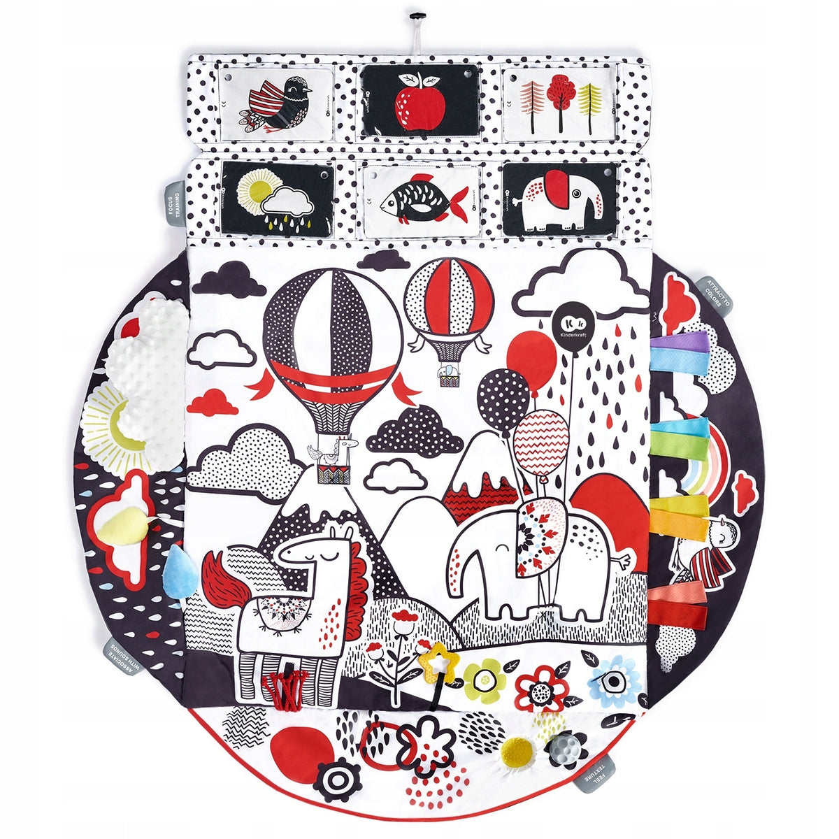 LARGE EDUCATIONAL MAT KINDERKRAFT CONTRASTING MAT Manufacturer code KP4SMA00MUL0000
