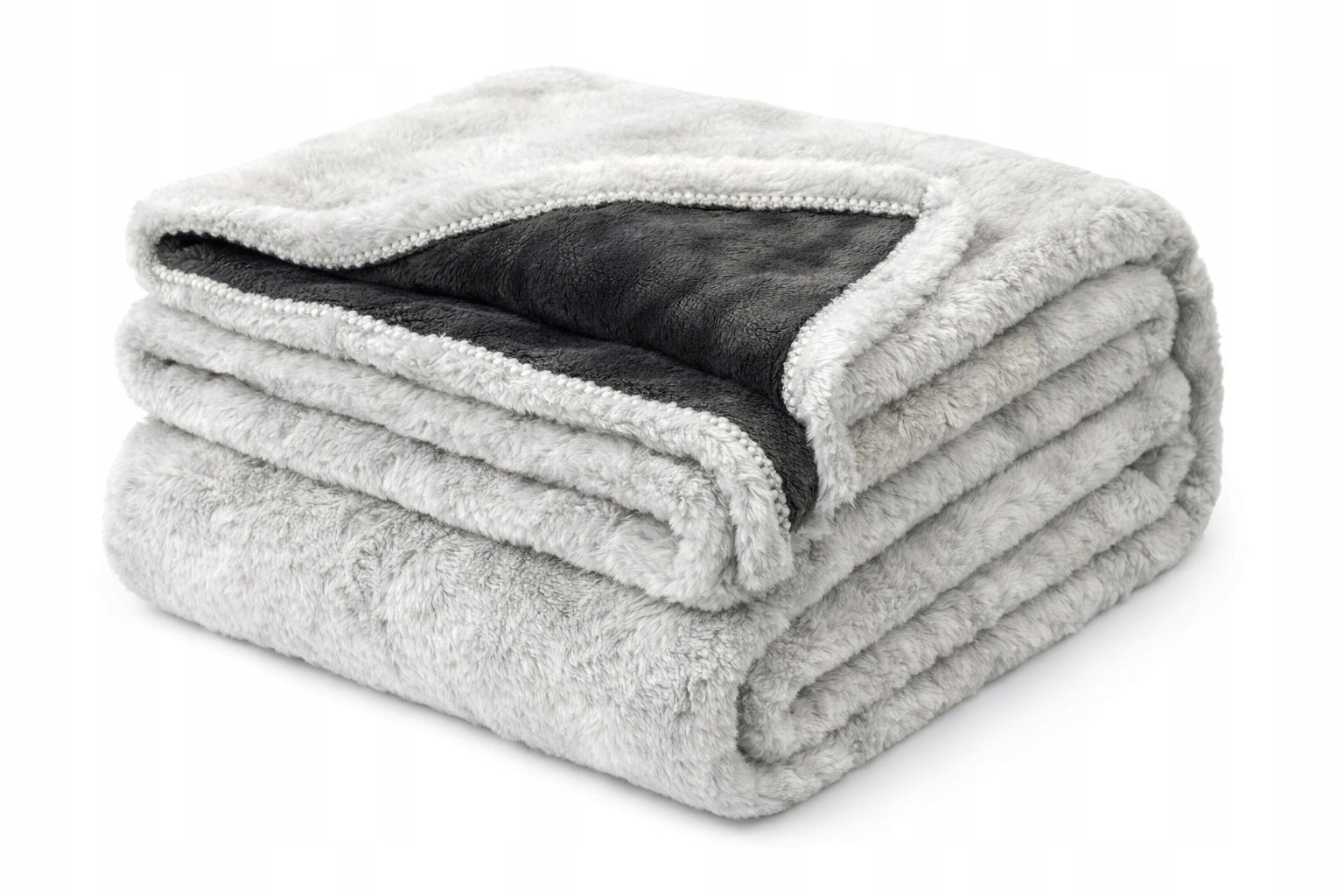 LARGE ELECTRIC BLANKET 180x160 HEATING MAT DOUBLE SIDED FUR FLEECE + PILOT Packaging status original