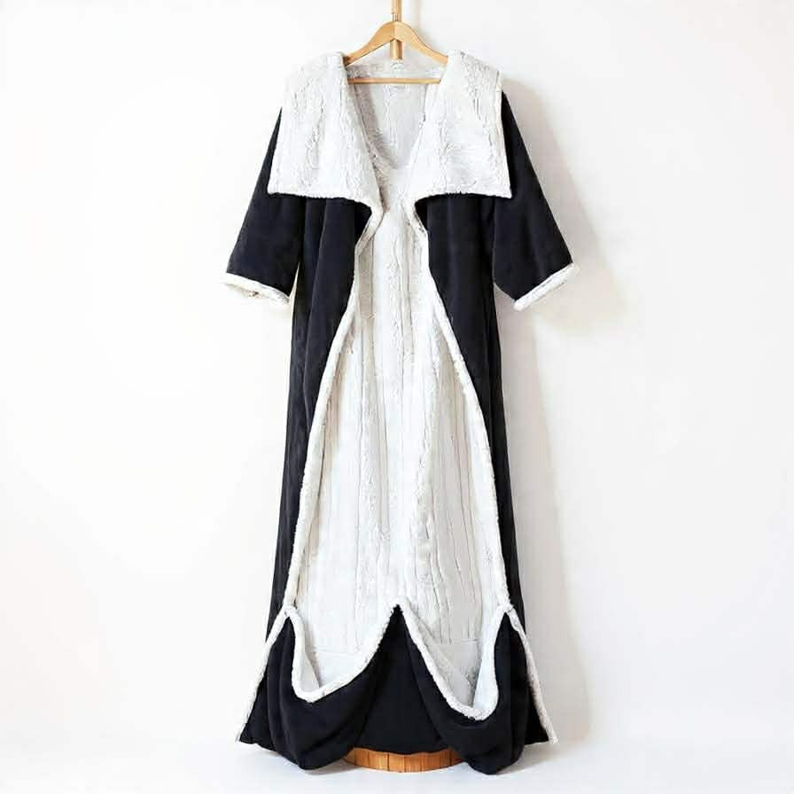 LARGE ELECTRIC BLANKET WITH SLEEVES PILOT BLANKETBLOUSE SWADDLE FOR LEGS MOTHER'S DAY Packaging status original