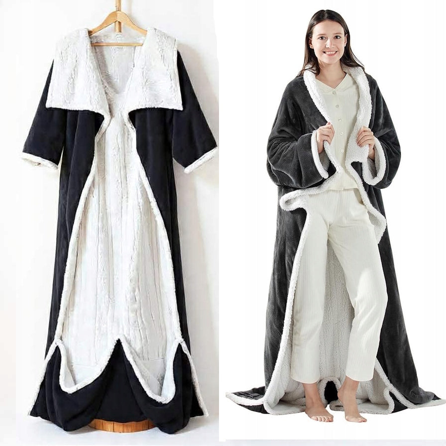 LARGE ELECTRIC BLANKET WITH SLEEVES PILOT BLANKETBLOUSE SWADDLE FOR LEGS MOTHER'S DAY