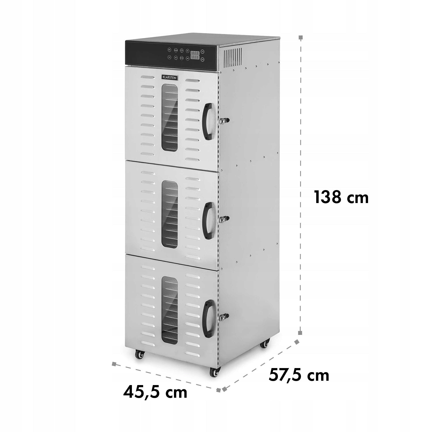 LARGE FOOD DRYER FOR MUSHROOMS FRUIT VEGETABLES HERBS 2400W DEHYDRATOR EAN (GTIN) 4060656223020