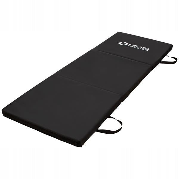 LARGE GYM MATTRESS FOLDING EXERCISE MAT Color black
