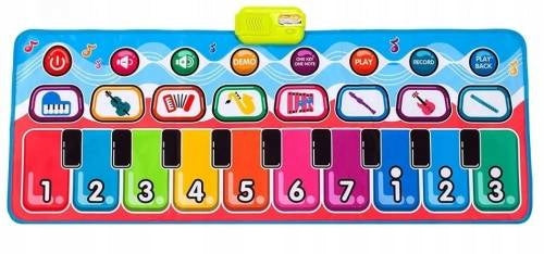 LARGE INTERACTIVE PIANO DANCE MAT SOUND Brand Maksik