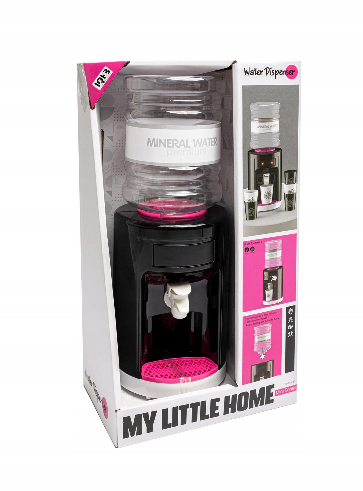LARGE JUICE WATER DISPENSER + CUPS AS A REAL DRINK POURS Brand Doris