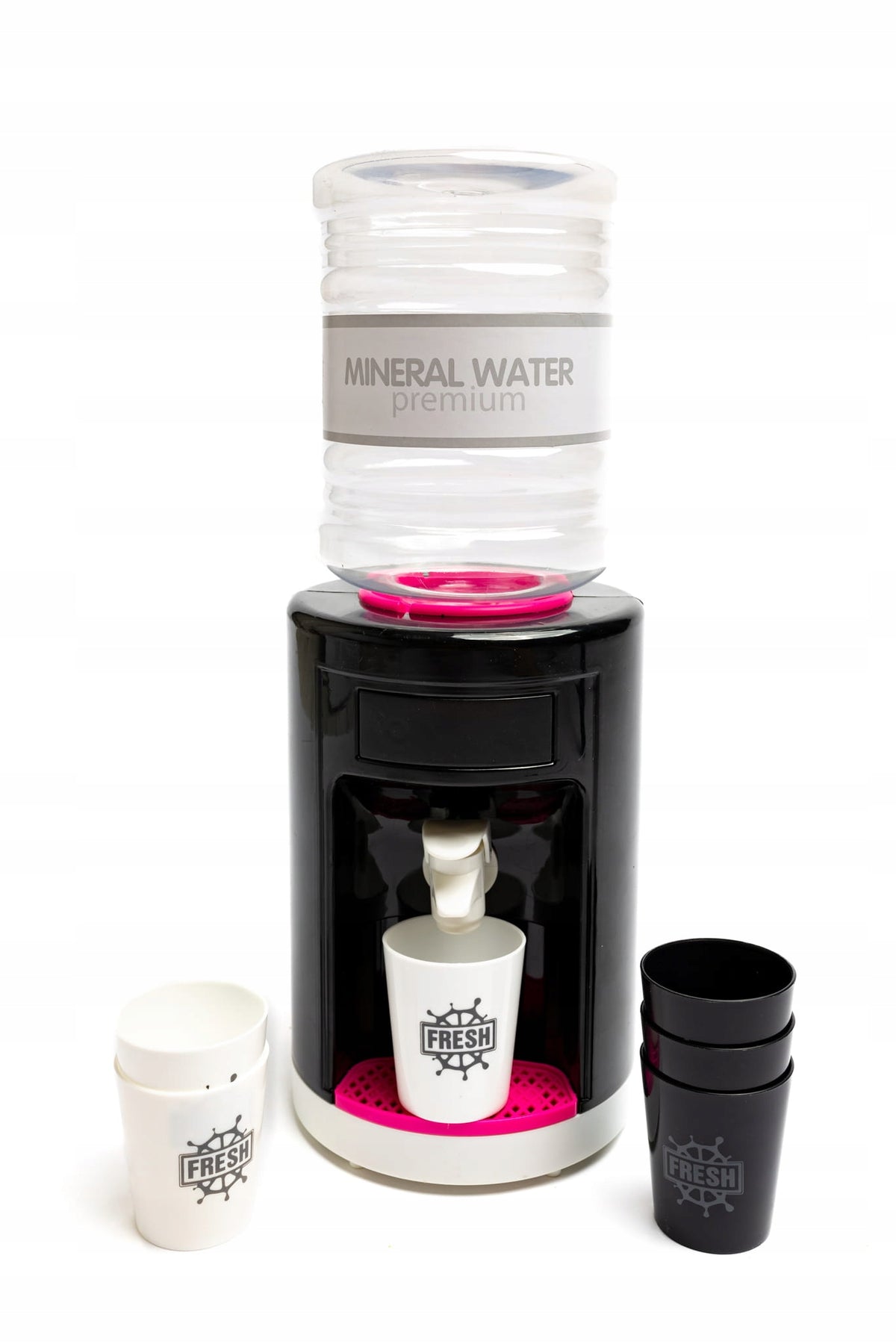 LARGE JUICE WATER DISPENSER + CUPS AS A REAL DRINK POURS Certificates and opinions CE EN 71