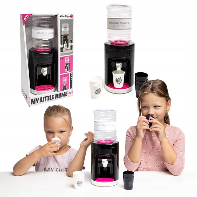 LARGE JUICE WATER DISPENSER + CUPS AS A REAL DRINK POURS