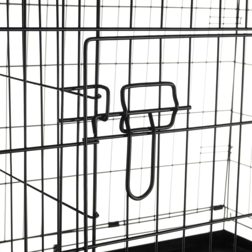 LARGE KENEL CAGE METAL DOG PLAYPEN TRANSPORTER 60x45cm BREED small M Manufacturer code REND3323