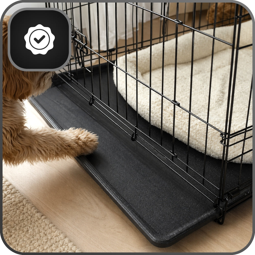 LARGE KENNEL CAGE METAL PLAYPEN TRANSPORTER FOR DOG 107x71x77,5 XL Manufacturer code 5905049112187