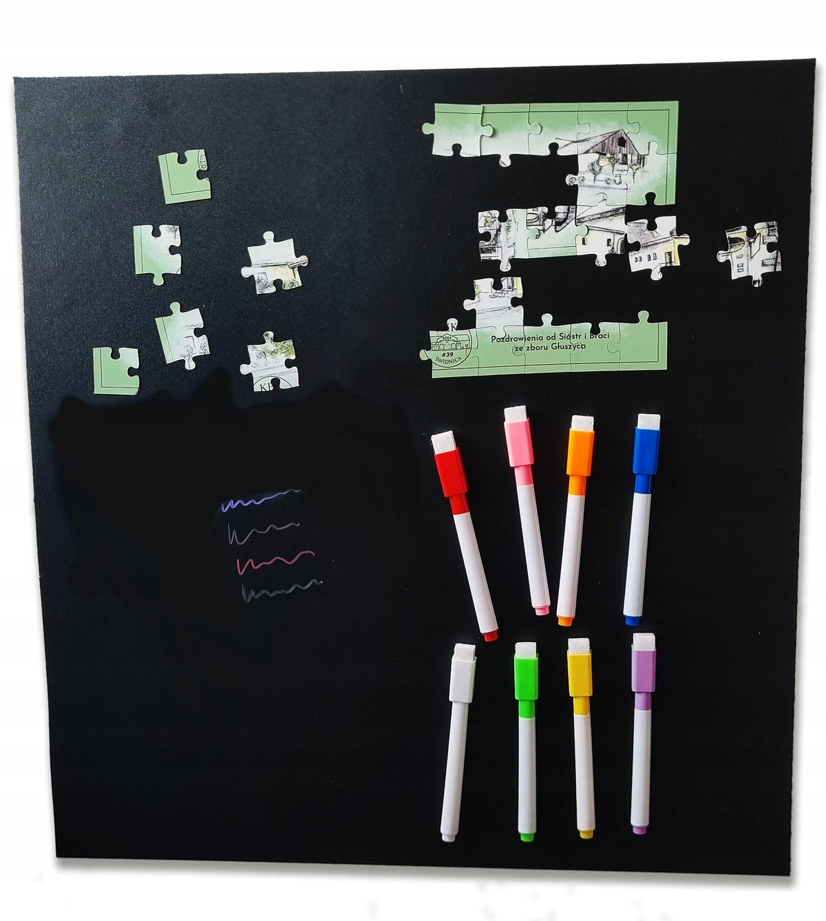 LARGE MAGNETIC BOARD SELF-ADHESIVE FLEXIBLE FERROMAGNETIC