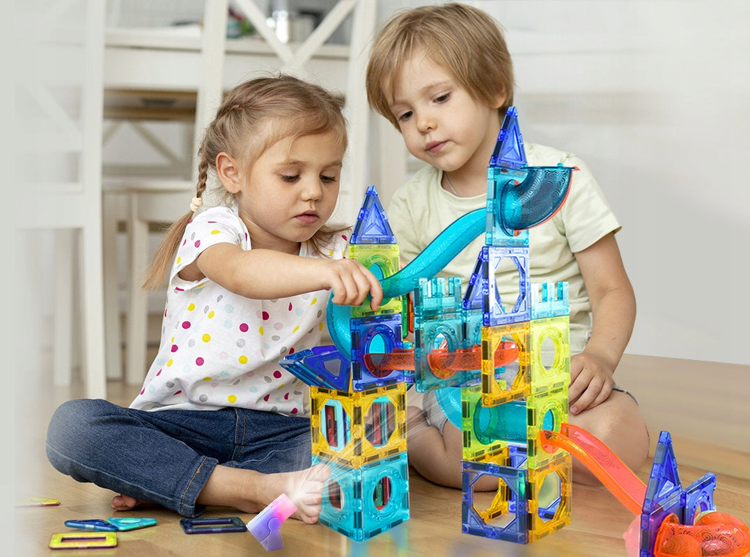 LARGE MAGNETIC BUILDING BLOCKS EDUCATIONAL MAGNET BUILDING BLOCKS WEBSKI Color multicolor
