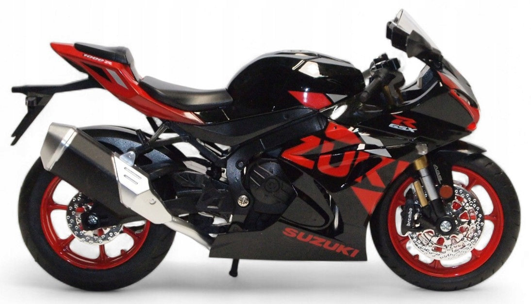LARGE Motorcycle SUZUKI GSX1000R With Light And Sound Scale 1:12 Packaging status original