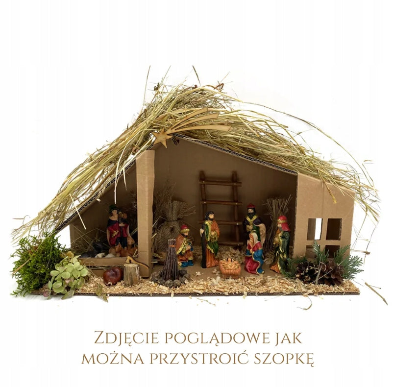 LARGE NATIVITY SCENE FOR SELF-ASSEMBLY WITH LIGHTING Manufacturer code JUNTEK