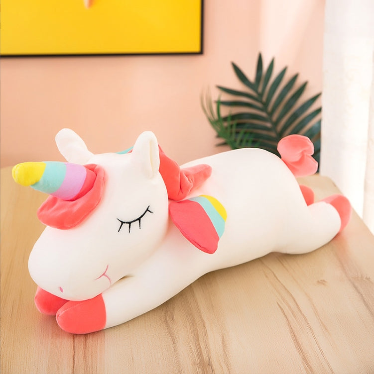 LARGE PLUSH TOY UNICORN Plush Pillow Plush Headrest LARGE 70 cm Brand Bestomi