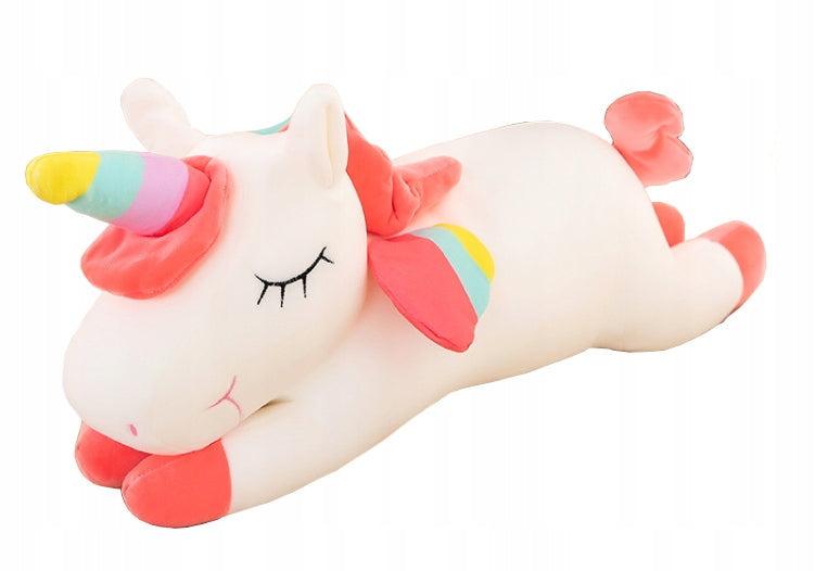 LARGE PLUSH TOY UNICORN Plush Pillow Plush Headrest LARGE 70 cm