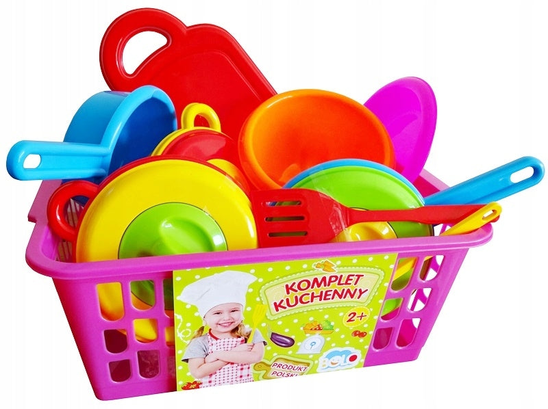 LARGE POTS KITCHEN + BASKET SET PL
