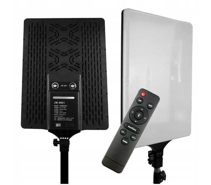 LARGE PROFESSIONAL PANEL LED LAMP 700W 46x32CM COLOR ADJUSTMENT FOR REMOTE CONTROL